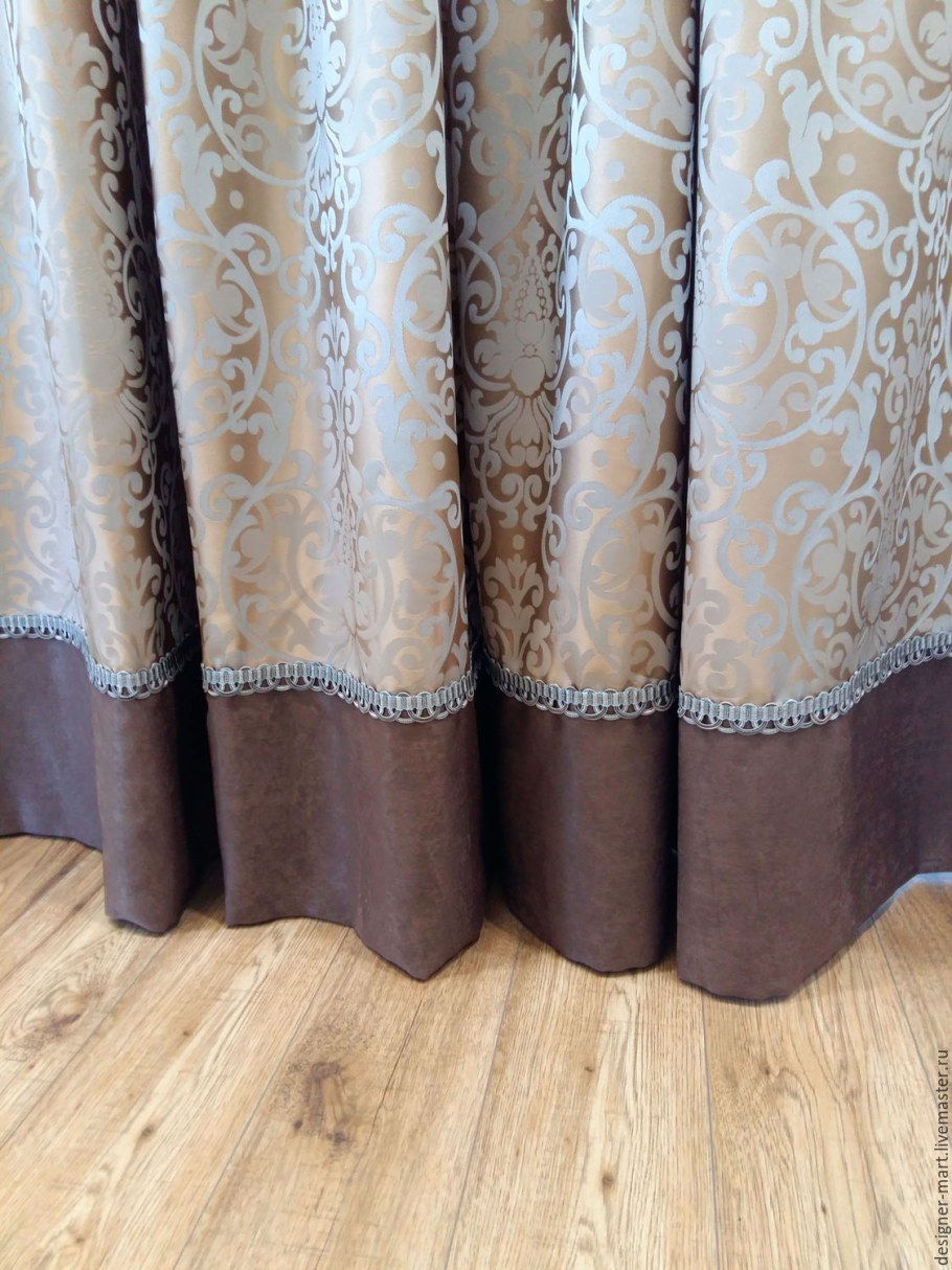 Шторы из остатков ткани