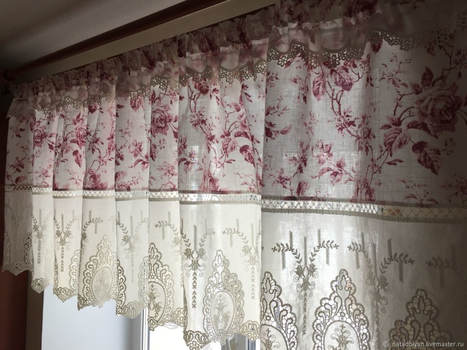 Шторы в винтажном стиле