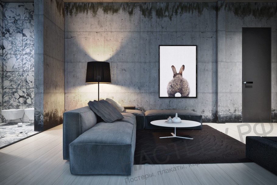 Клавелл лофт бетон