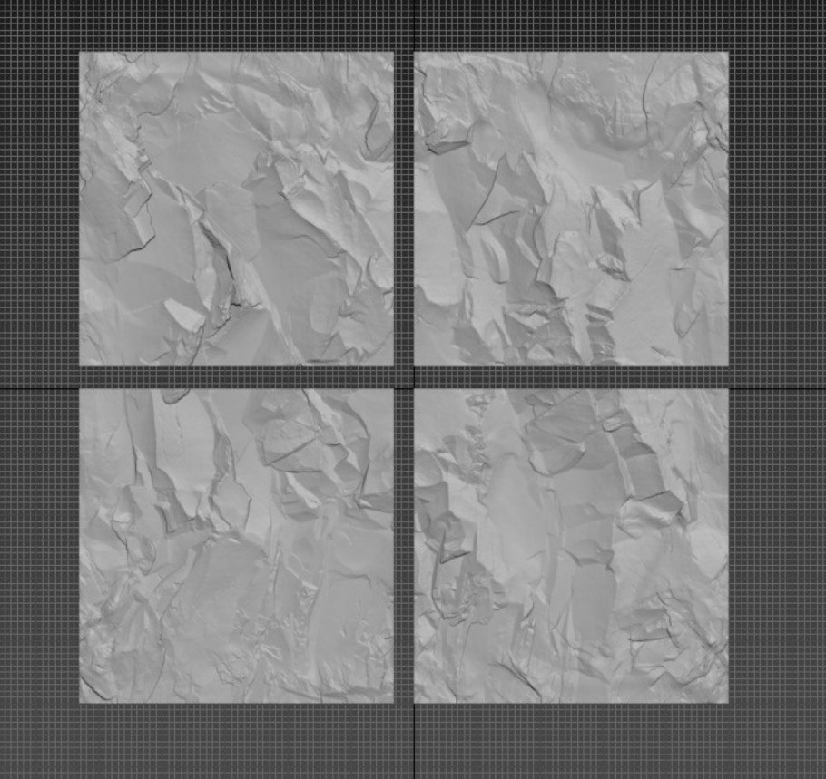 Имитация скалы в спальне