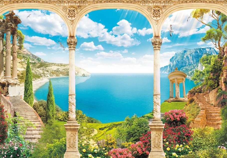 Фрески Апплико арки