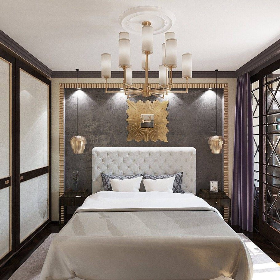 Спальня в стиле ар деко