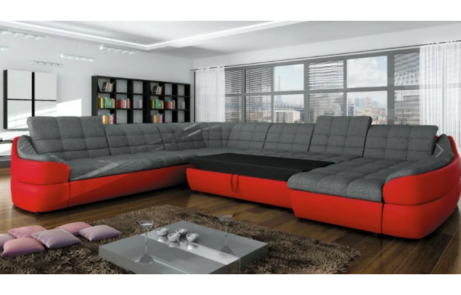 Диван модульный "Эпсилон 13н" (оттоманка + софа)