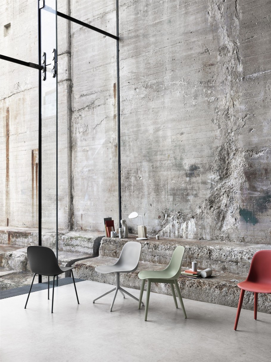 Бетонные стены в интерьере