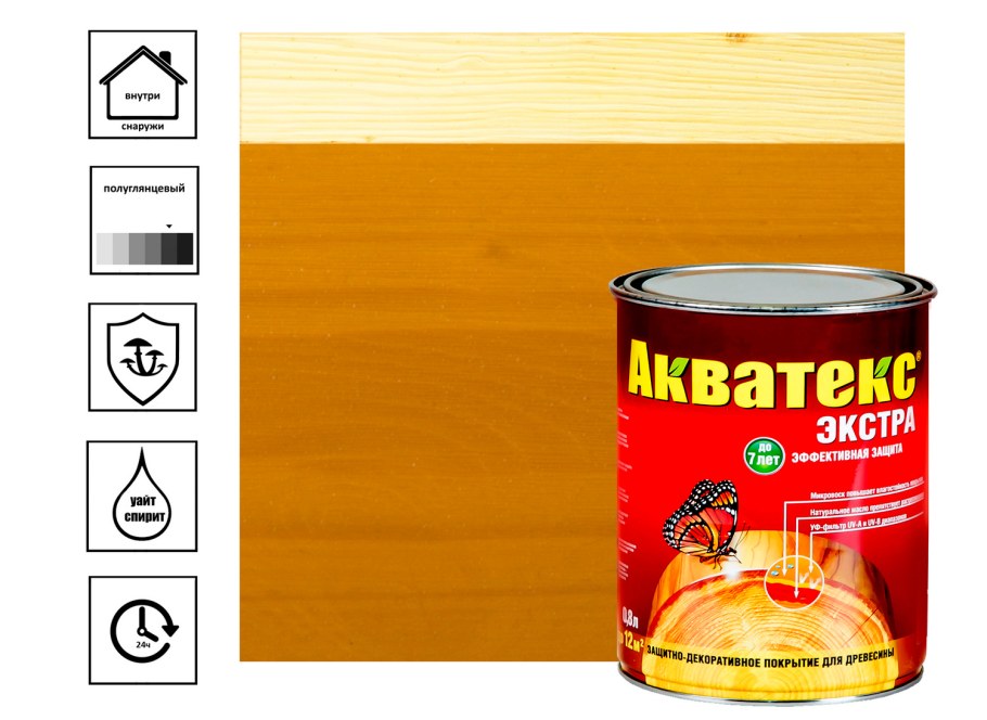 Акватекс пропитка рябина