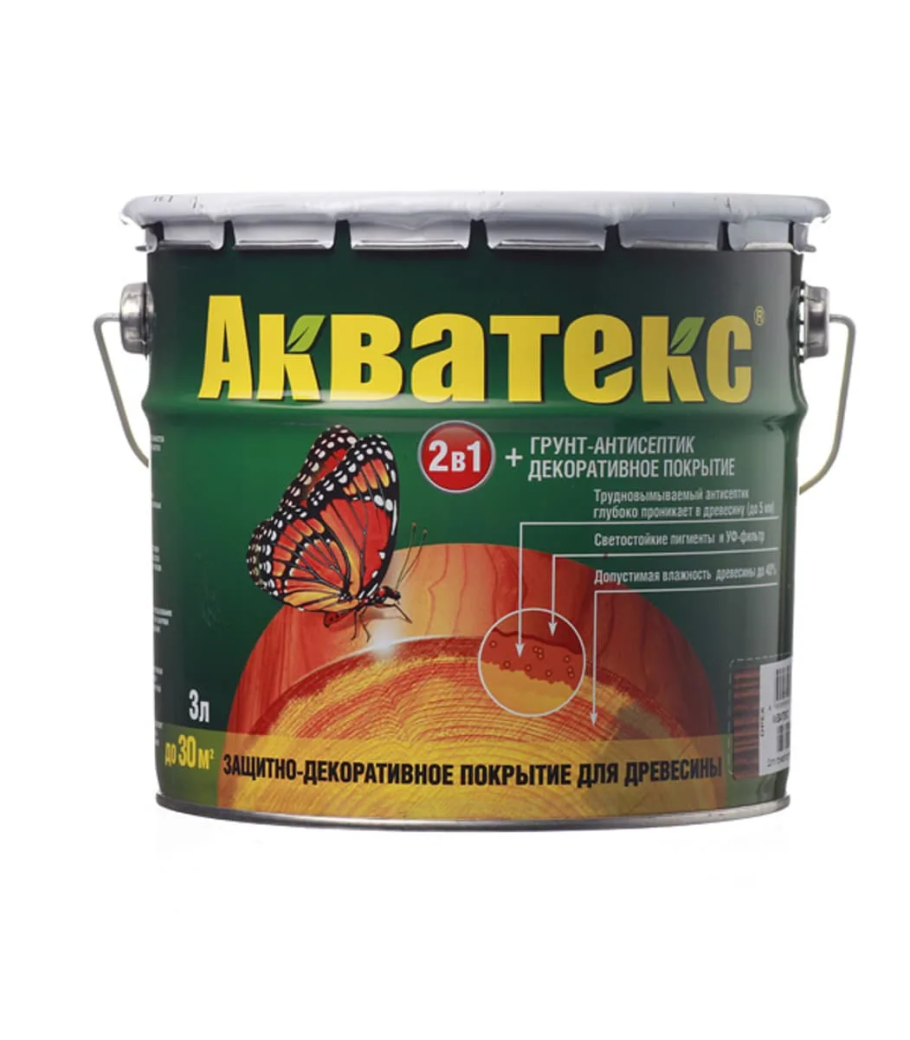 Акватекс Экстра каштан 3л