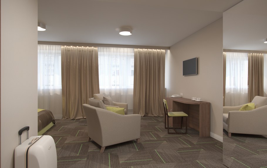 Общественные помещения гостиницы