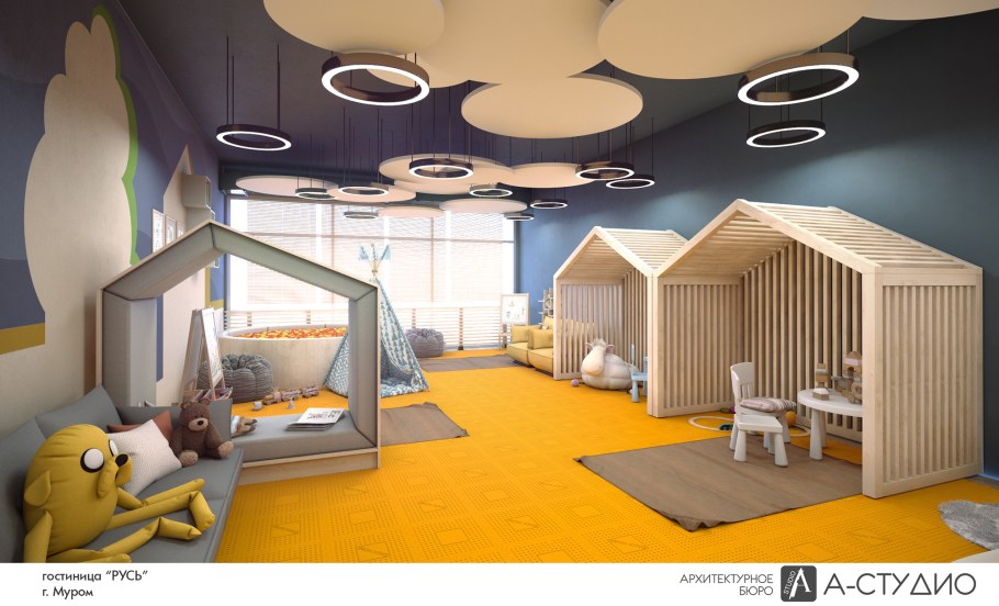 Игровая проект помещения