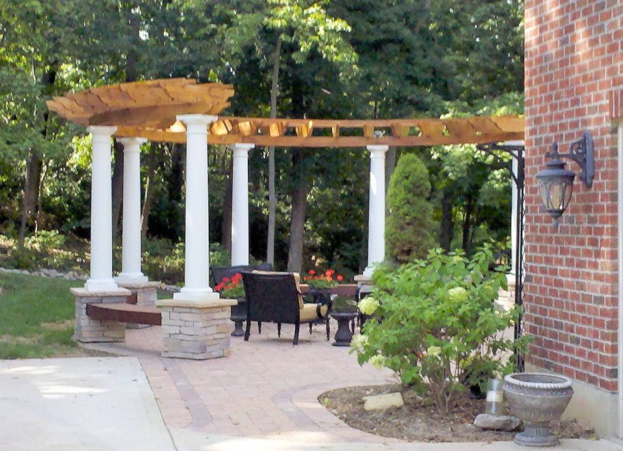 Беседка патио Ротонда