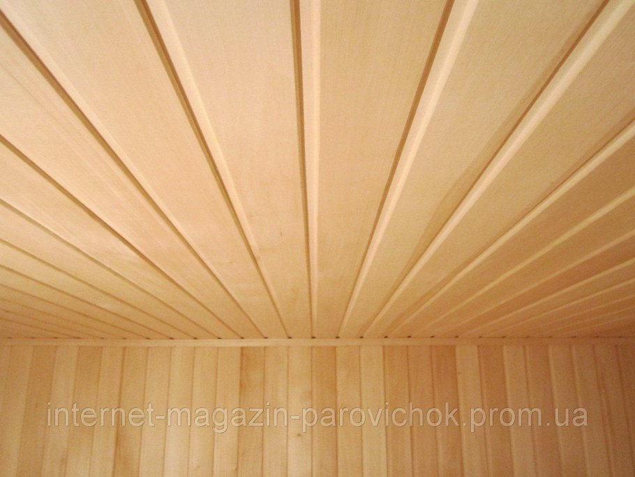 Вагонка липа штиль Экстра в парилке