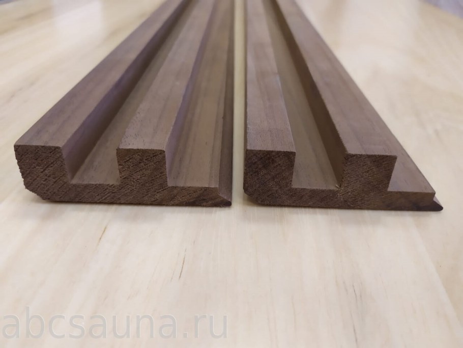 Реечная вагонка термоабаш