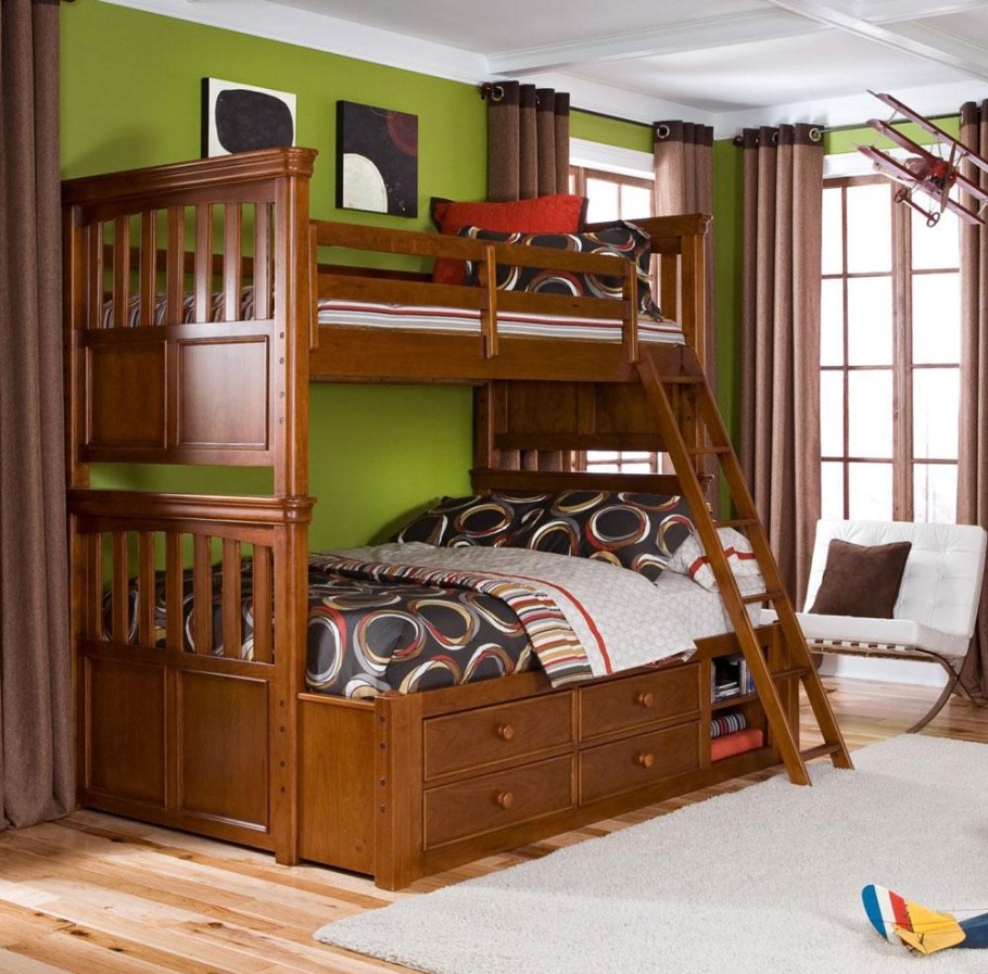 Киргу кровать детская двухъярусная