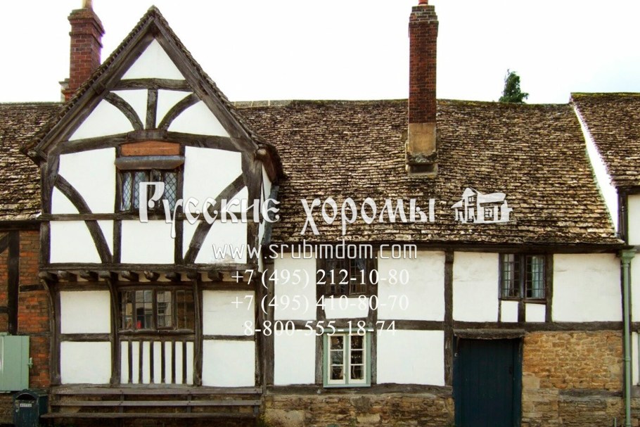 Фахверковые постройки средневековой Англии