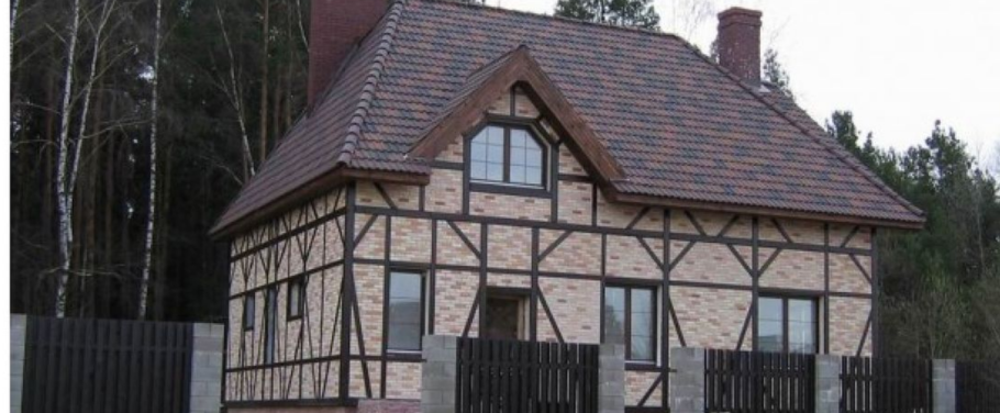 Отделка фахверк