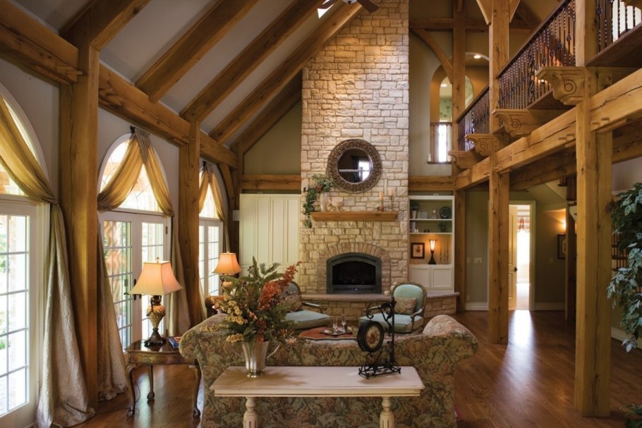 Фахверк в стиле Кантри