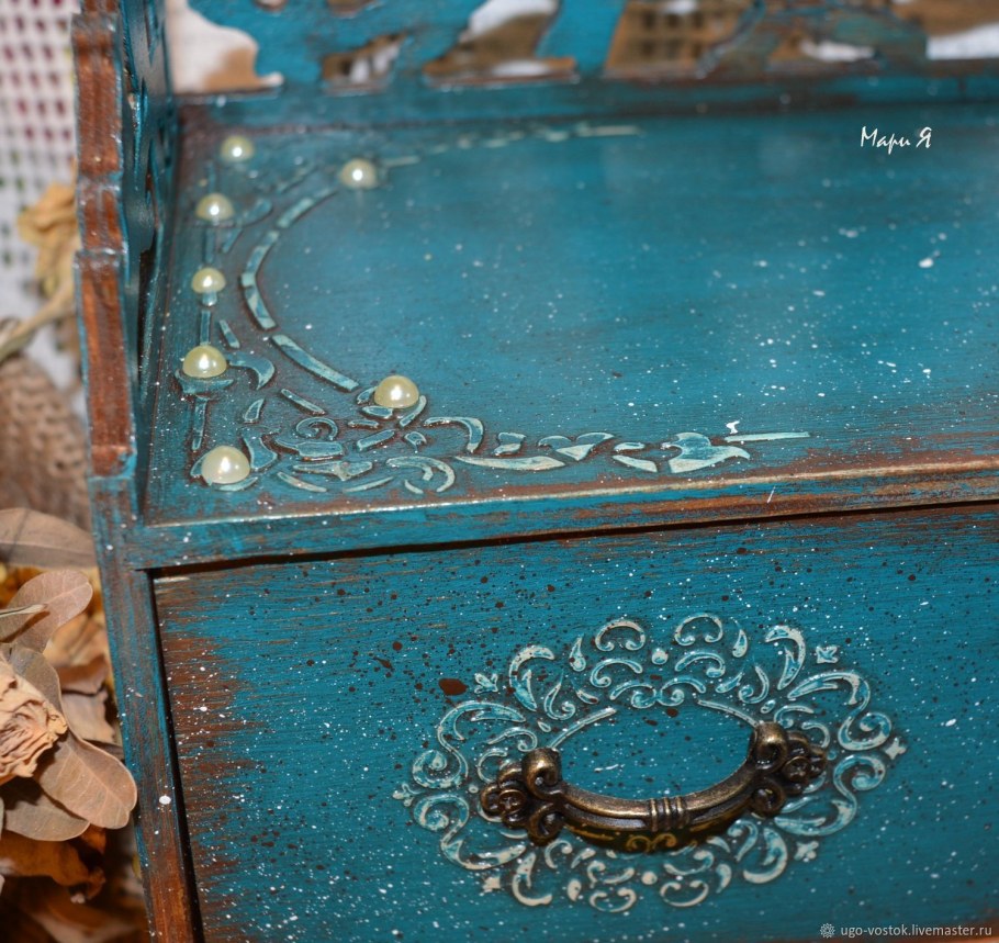 Комод Прованс бирюза