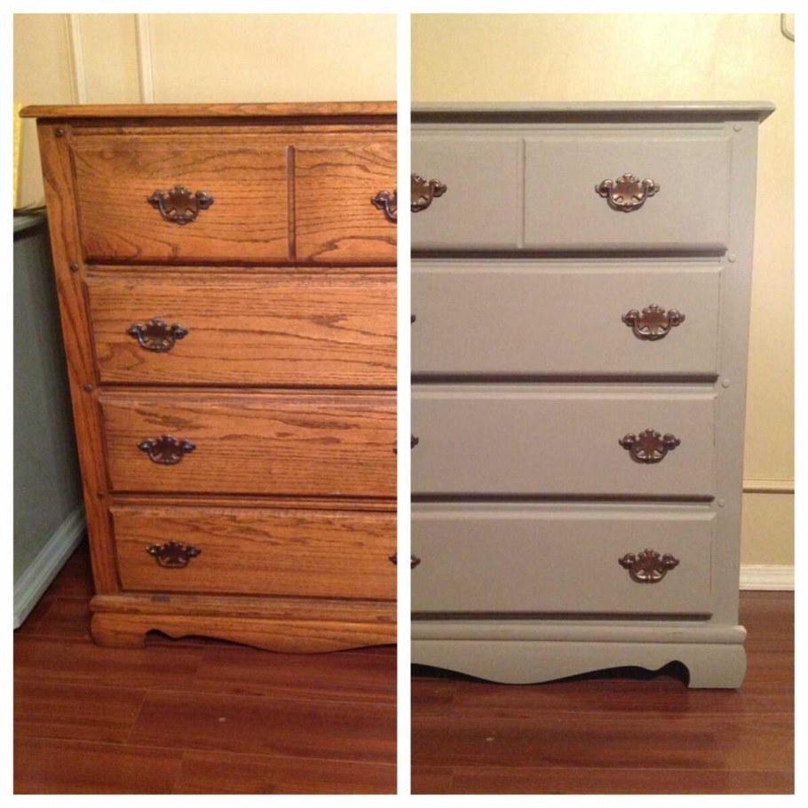 Покрасить старую мебель