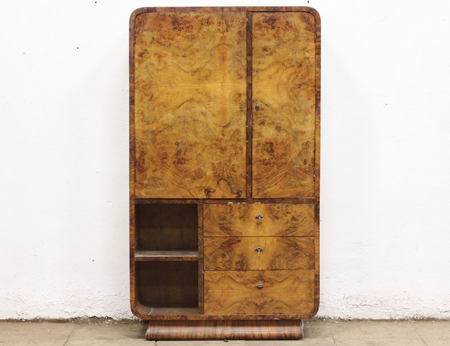 Шкаф ар деко мебель старинная