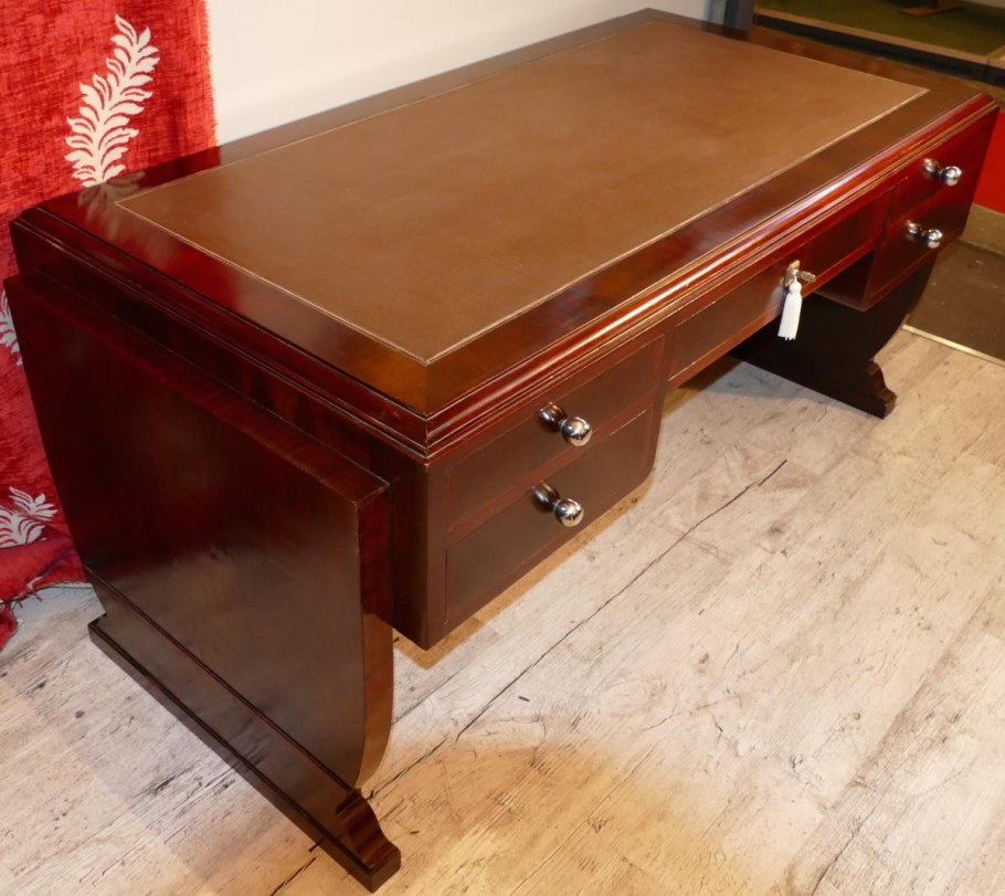 Антикварный письменный стол ар деко