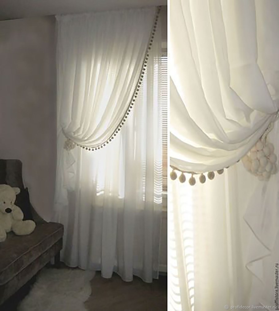 Многослойная тюль