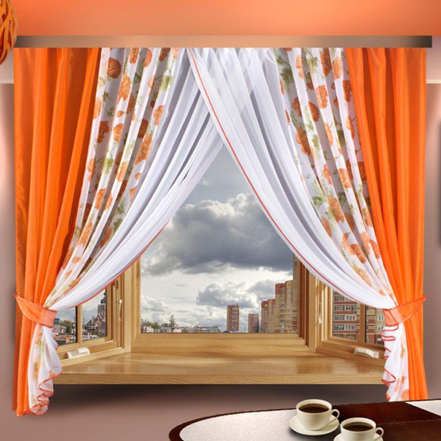 Тюль на кухню