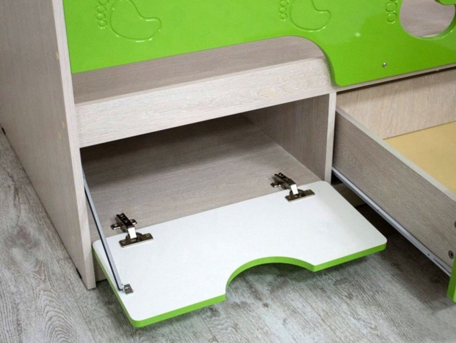 Кровать детская БТС Минима лайм