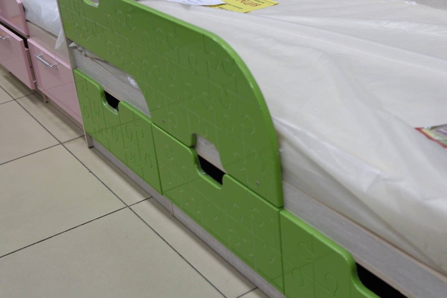 Кровать детская "Минима" лайм