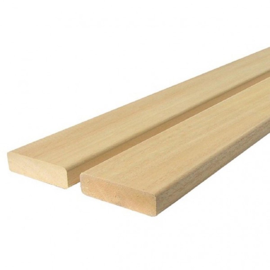 Полок из абаша 26x95 мм 2-3 м