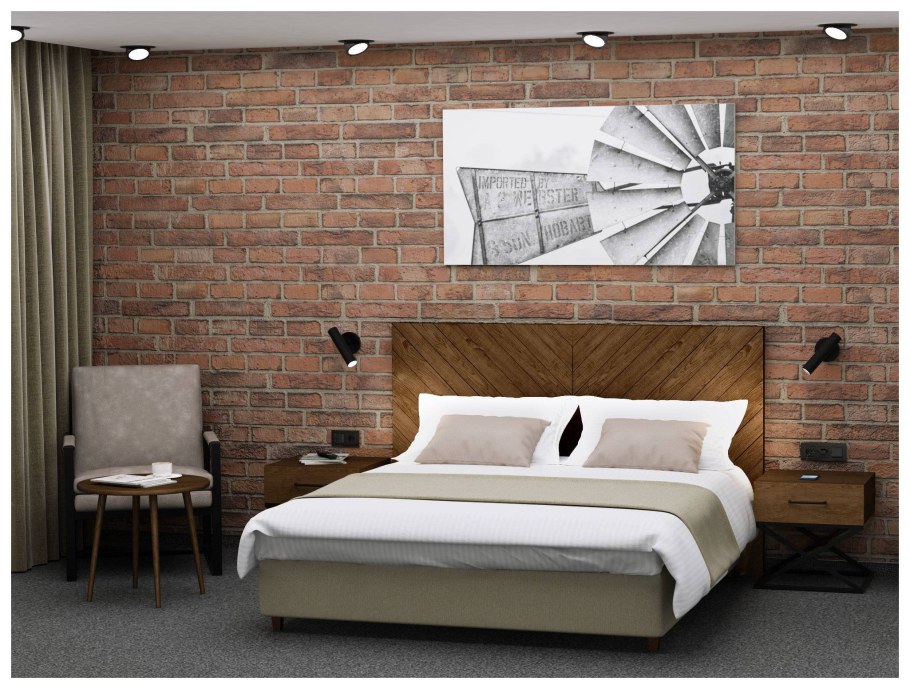 Гостиница в стиле лофт