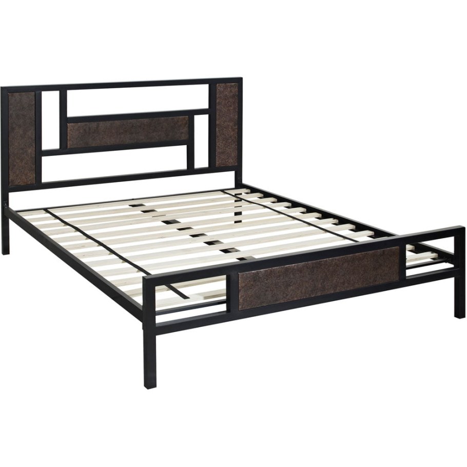 Кровать из профтрубы в стиле лофт