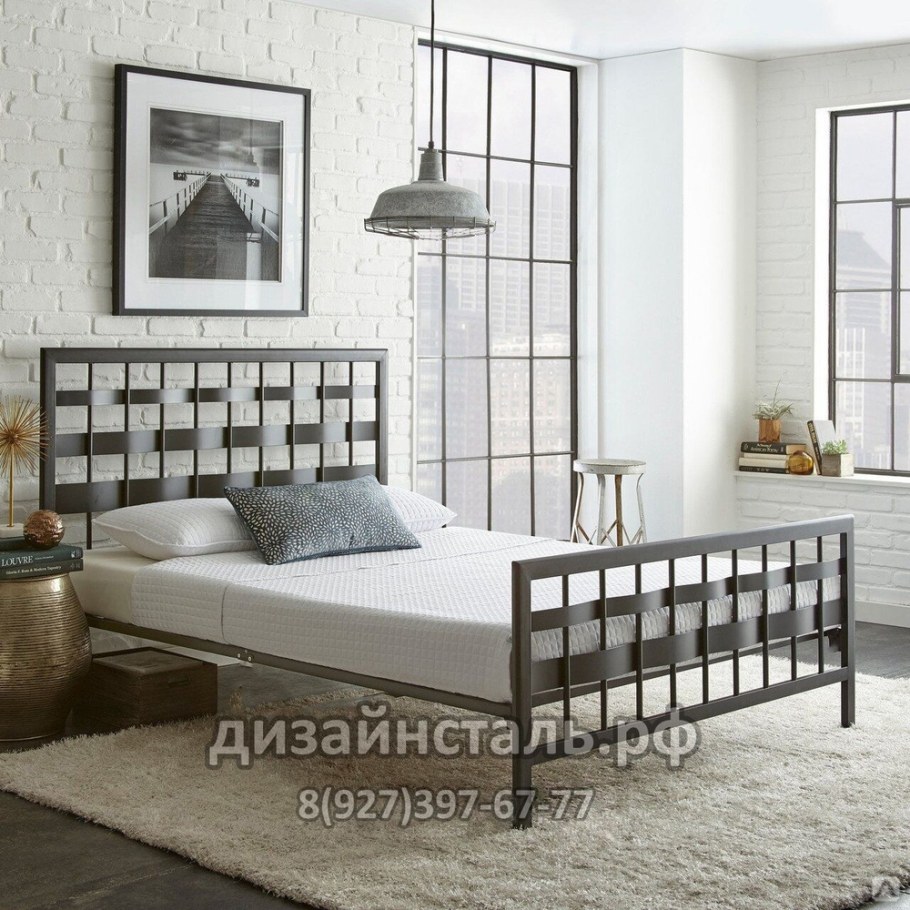 Кровать лофт в стиле Бакстер