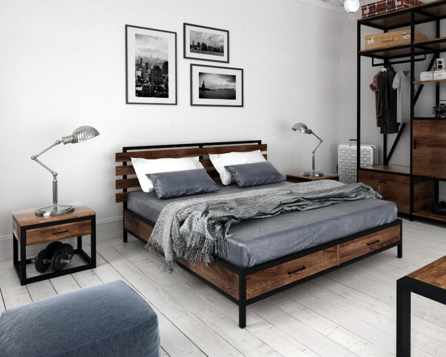Кровать лофт Райтон