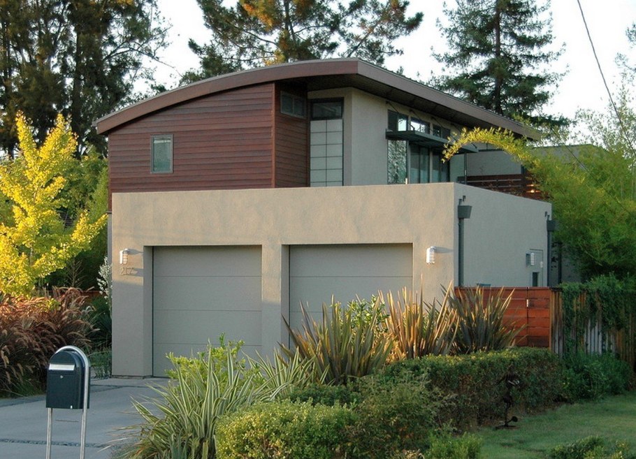 Двухэтажный гараж