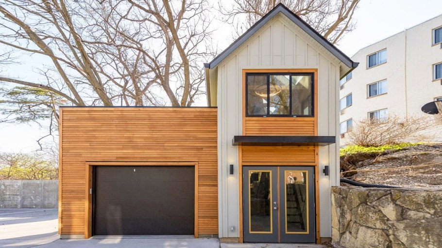 Гараж с жилой надстройкой