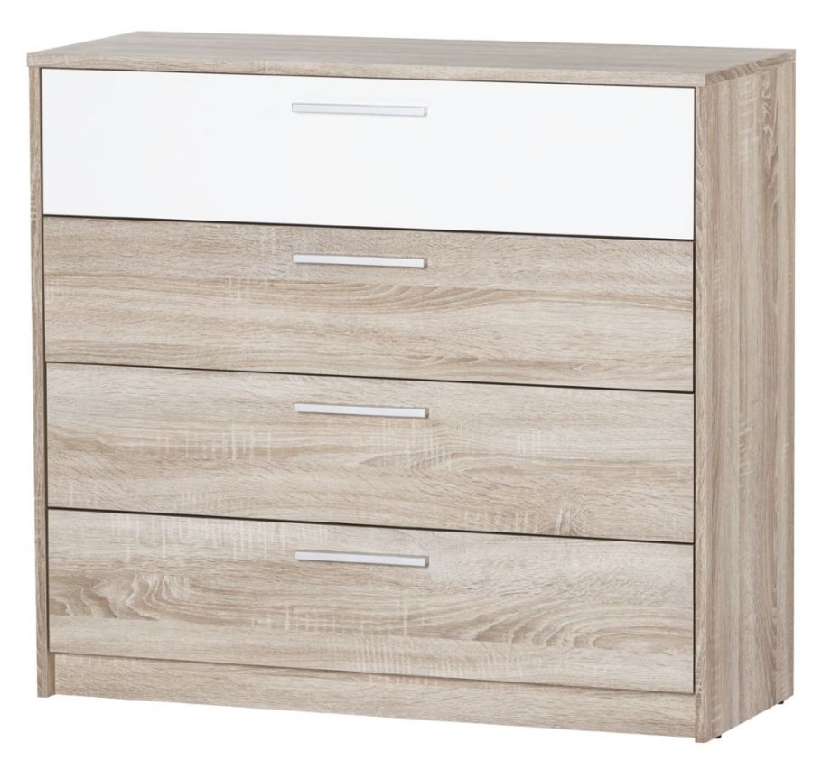 Комод Моби 4 ящика дуб сонома