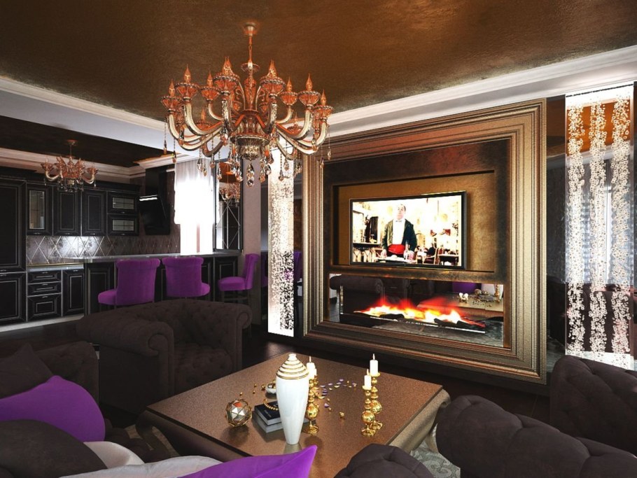 Гостиная арт деко 2013-2017