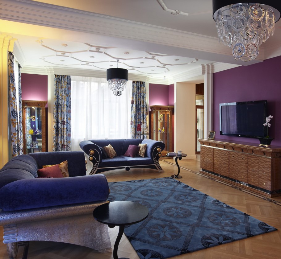 Интерьер в стиле Китч и арт деко