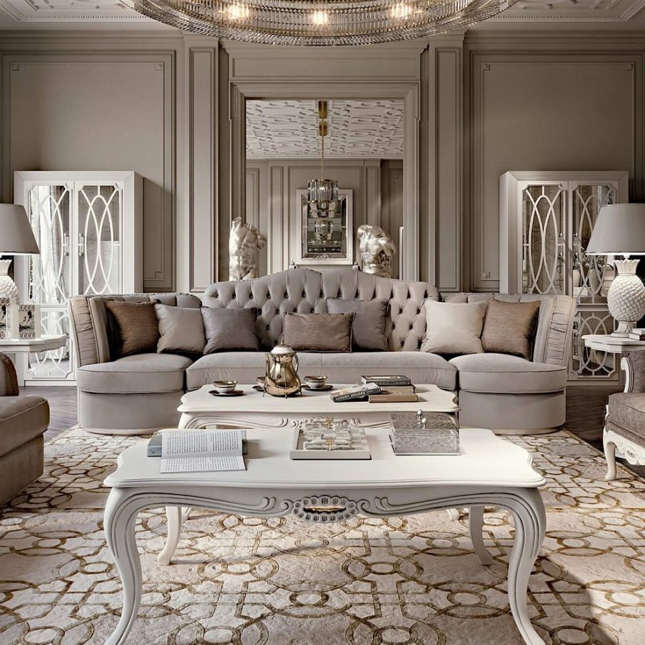 Гостиная ар деко