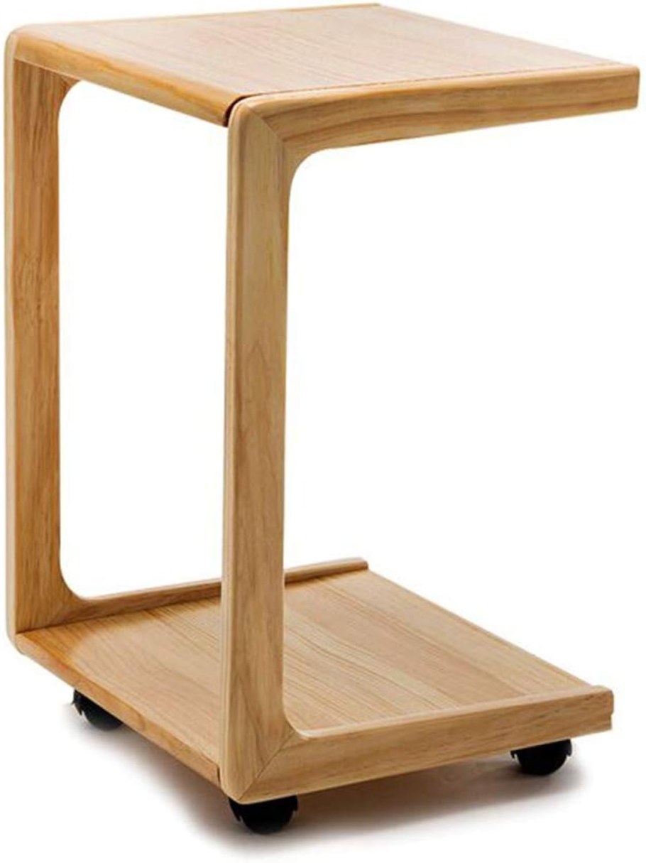 Приставной столик деревянный