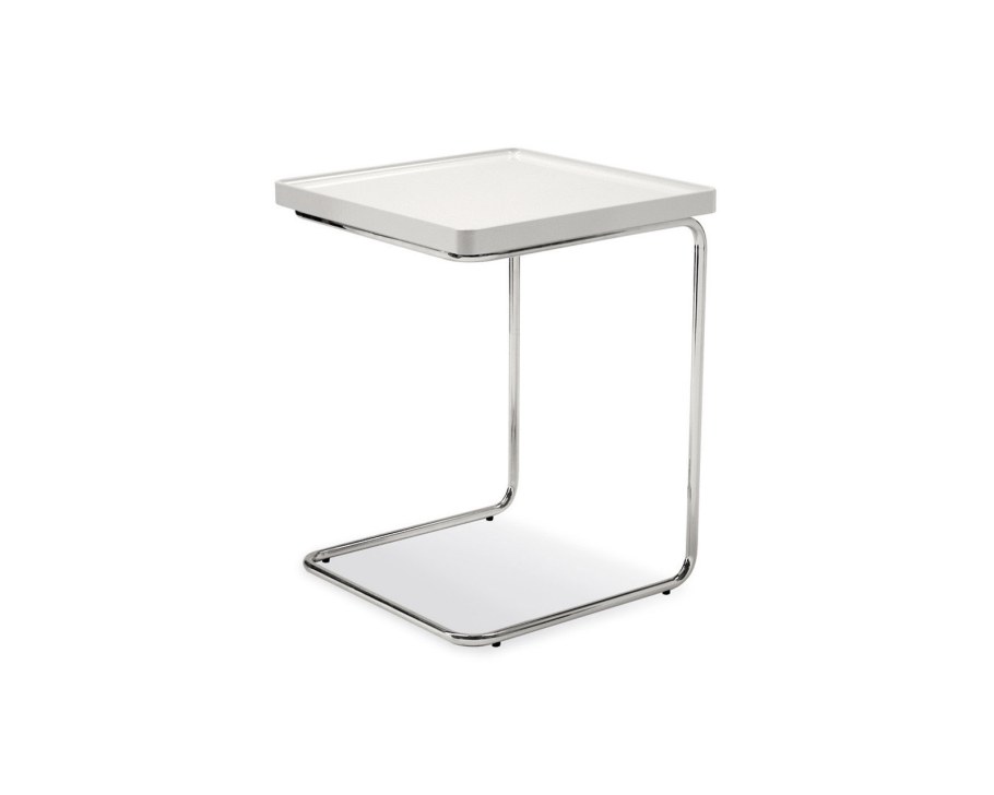 Столик приставной икеа белый