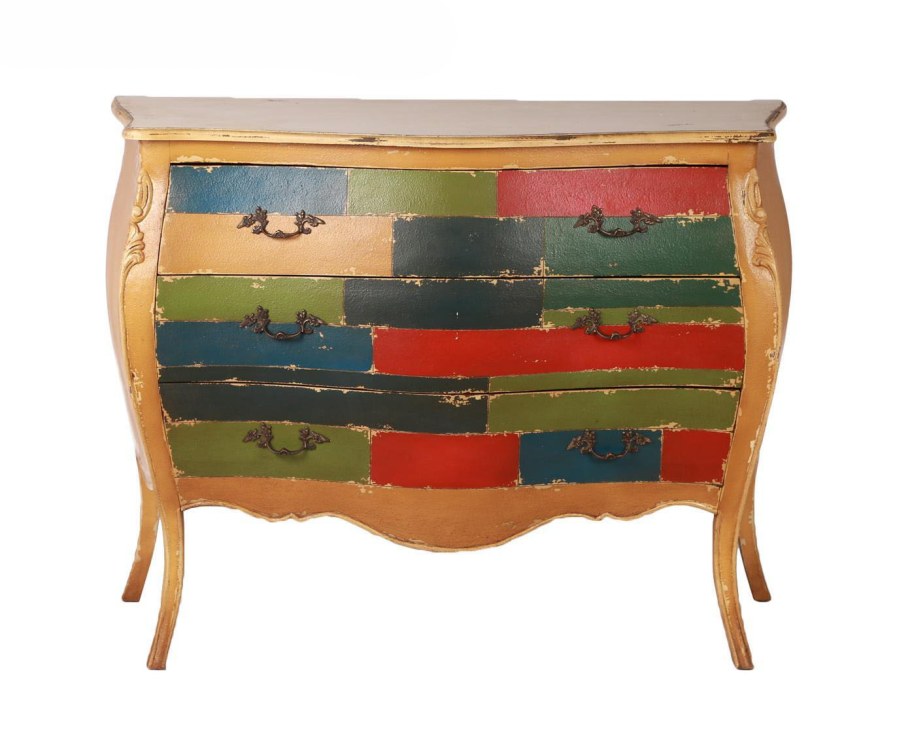 Дизайнерский цветной комод