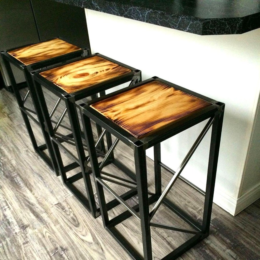 Лофт мебель стул барный