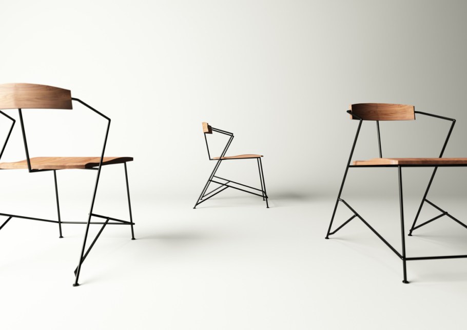 Стулья лофт дизайнера Miki Astori