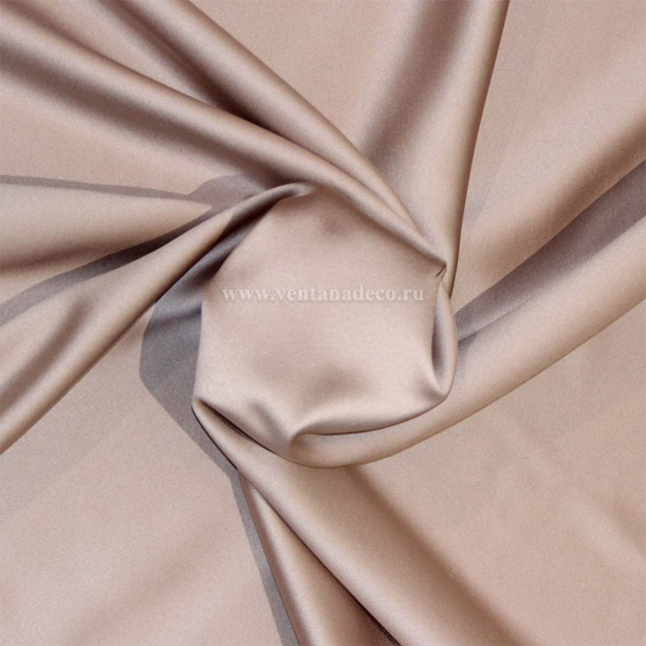 Сатин цвет какао
