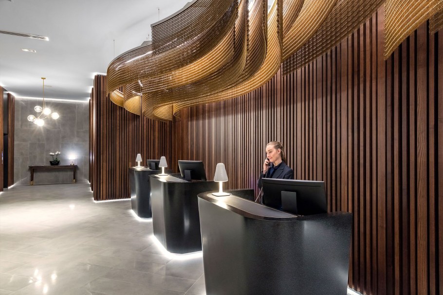 Красивое лобби