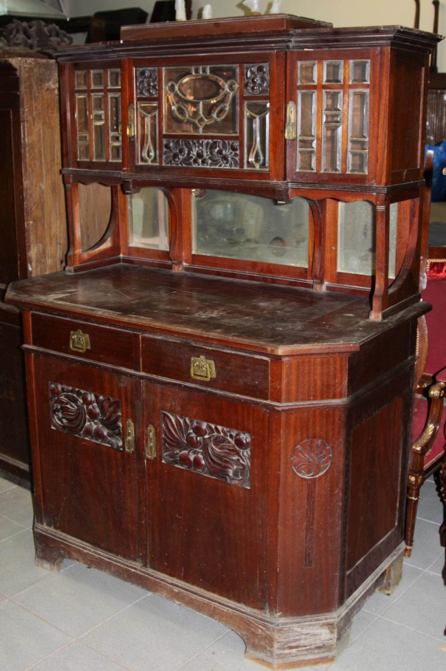 Буфет немецкая мануфактура 20 века