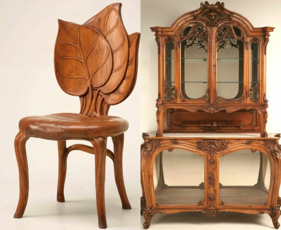 Модерн ар-нуво мебель