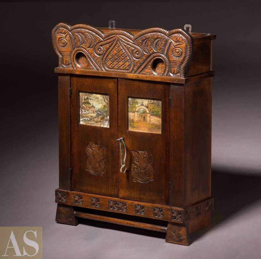 Абрамцево буфет Неорусский стиль