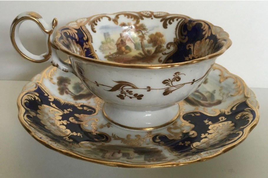 Coalport фарфор чашка