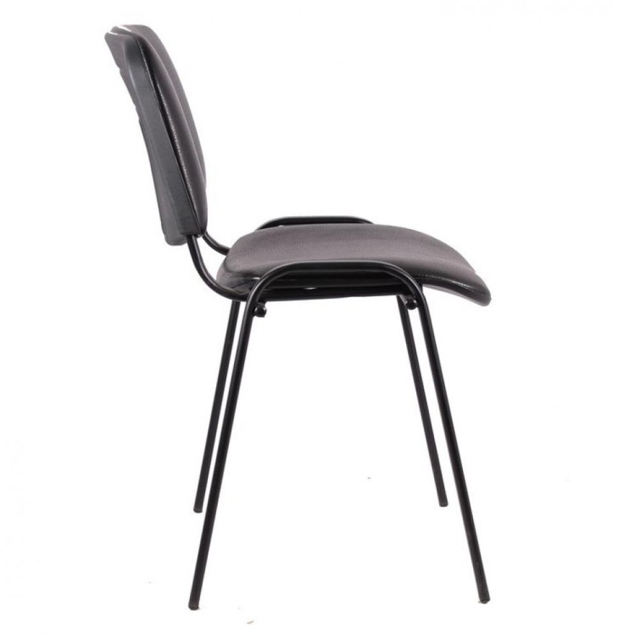 Стул изо (кожзам PV-1 черный, каркас черный)